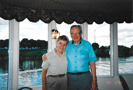 Dr. Irving J. Pflug and Ann Nicholas